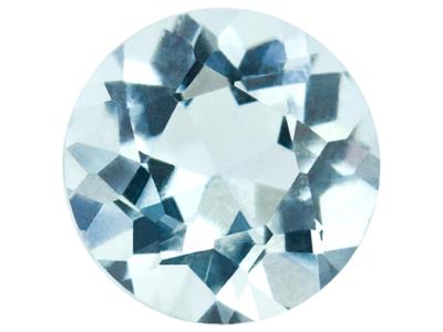 Aquamarin Rund, 3,5 MM