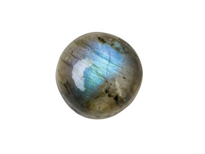 Labradorit, Runder Cabochon 8 MM