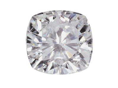 Moissanit, Kissen, 4,5 mm, 0,42 ct, Diamantersatz 0,50 ct, Sehr Gute Qualität - Standard Bild - 2