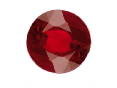 Runder Rubin, 2 MM
