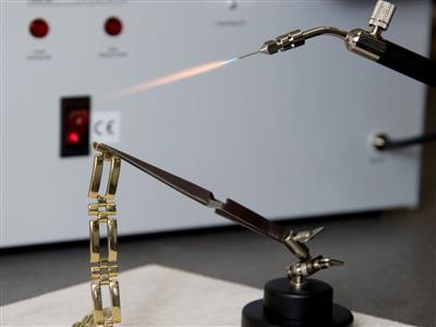 Blauer Brenner Für Mikrofackel Aquaflame - Standard Bild - 2