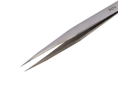 Pinzette Modell Nn, Edelstahl, Magnetisch, 115 MM - Standard Bild - 3