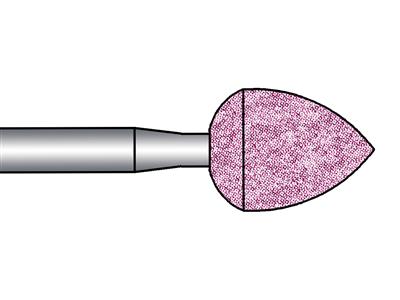 Keramikgebundenes Schleifmittel, Mittelkornig, Groe 6,5 X 8,8 Mm, Nr. 658, Busch