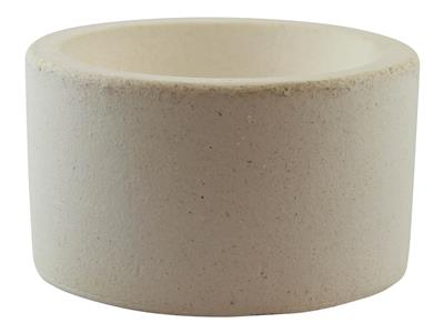 Schmelztiegel Rund 80 X 48 Mm, Siliciumdioxid - Standard Bild - 2
