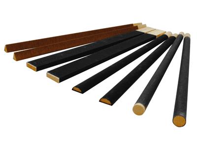 Holz Flachschwabbel 290 X 20 X 6,5 Mm, Kornung 2/0, Sia Abrasives - Standard Bild - 2