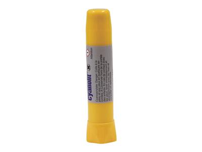 Cyanolit Gelb Klebstoff, 2 G Tube - Standard Bild - 3