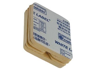 Gummiform White Label Vorvulkanisiert, 70 X 84 X 19 Mm, Castaldo, Packung Mit 10 - Standard Bild - 3