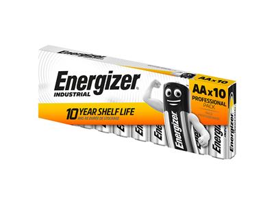 Industrial Aa Lr06 Alkaline-batterie, 10er Pack, Energizer - Standard Bild - 1