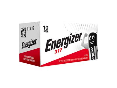 Knopfzelle 317 Silberoxid, 1,55v, Packung Mit 10, Energizer - Standard Bild - 1