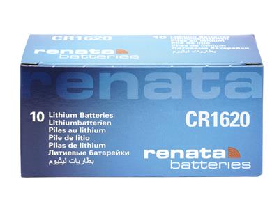 Knopfzelle Cr1620 Lithium 3v, 10er Pack, Renata - Standard Bild - 1
