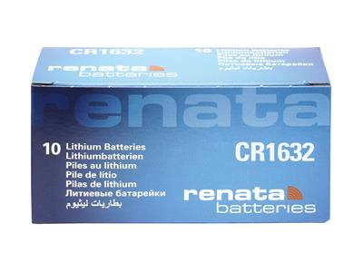 Knopfzelle Cr1632 Lithium 3v, 10er Pack, Renata - Standard Bild - 1