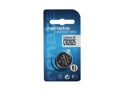 Knopfzelle Cr2025 Lithium 3v, 10er Pack, Renata - Standard Bild - 2