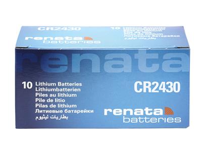 Knopfzelle Cr2430 Lithium 3v, 10er Pack, Renata