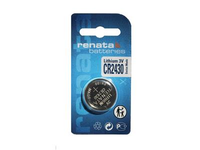 Knopfzelle Cr2430 Lithium 3v, Packung Mit 10, Renata - Standard Bild - 2