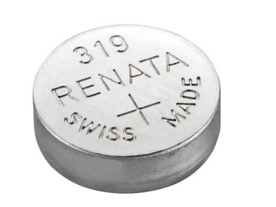 Knopfzelle 319 Silberoxid, 1,55v, Packung Mit 10, Renata - Standard Bild - 3