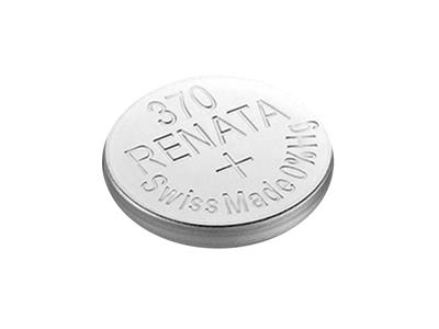 Knopfzelle 370 Silberoxid, 1,55v, 10er Pack, Renata - Standard Bild - 3
