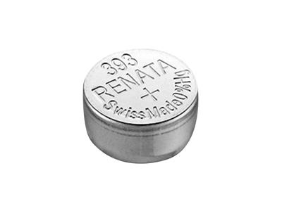 Knopfzelle 393 Silberoxid, 1,55v, Packung Mit 10, Renata - Standard Bild - 3