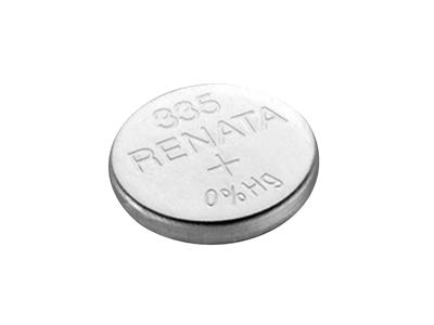 Knopfzelle 335 Silberoxid, 1,55v, 10er-blister, Renata - Standard Bild - 3