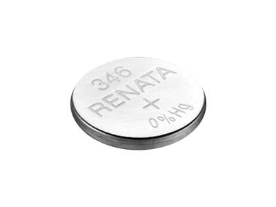 Knopfzelle 346 Silberoxid, 1,55v, Packung Mit 10, Renata - Standard Bild - 3