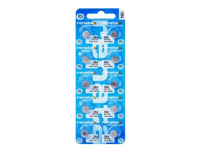 Knopfzelle 384 Silberoxid, 1,55v, 10er-blisterpackung, Renata - Standard Bild - 1