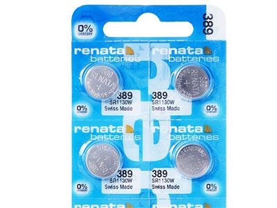 Knopfzelle 389 Silberoxid, 1,55v, 10er-blister, Renata - Standard Bild - 2