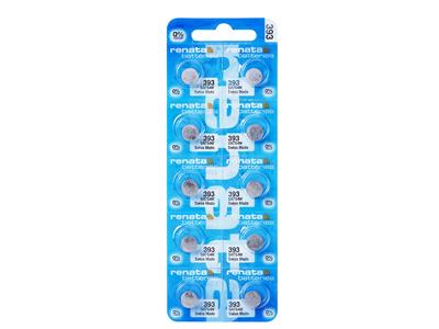 Knopfzelle 393 Silberoxid, 1,55v, 10er-pack, Renata - Standard Bild - 1