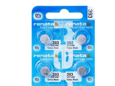 Knopfzelle 393 Silberoxid, 1,55v, 10er-pack, Renata - Standard Bild - 2