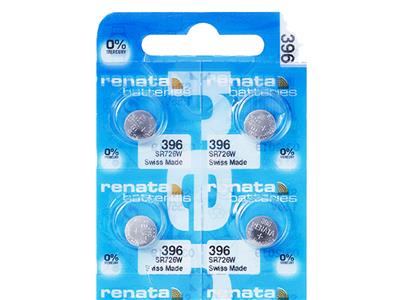 Knopfzelle 396 Silberoxid, 1,55v, 10er-pack, Renata - Standard Bild - 2