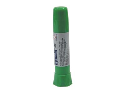 Grüner Cyanolit Klebstoff, 2 G Tube - Standard Bild - 3