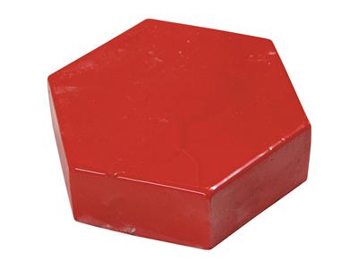 Gravierzement Rot, Block 450 G - Standard Bild - 2