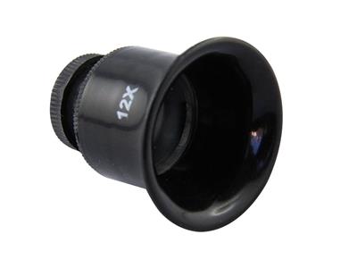 Uhrmacherlupe, Mit Zwei Gläsern, 12-fache Vergrößerung - Standard Bild - 3