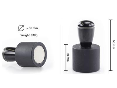 Hochleistungsfähiger Neodym-juwelier-magnet Mit Griff, Technoflux - Standard Bild - 3