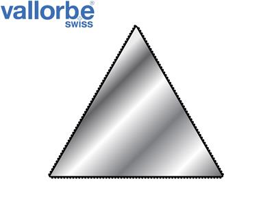 Dreiecksfeile Spitz Zulaufend Nr. 1366, 150 MM G2, Vallorbe - Standard Bild - 2