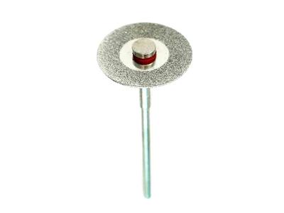 Diamantscheiben Zum Elektrodenschärfen, Feine Kornung, Durchmesser 20 MM - Standard Bild - 1