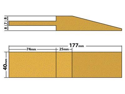 Schraubstock Mit Holzstift - Standard Bild - 3