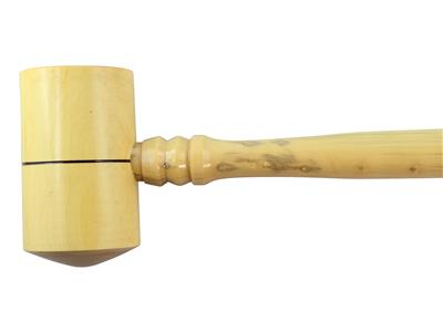 Buchsbaumholzhammer, Durchmesser 50 MM - Standard Bild - 2