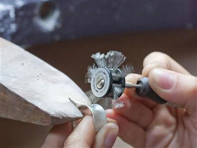 Arbeitsteil Für Mattierungsbürste, Minimat Set Hatho - Standard Bild - 2