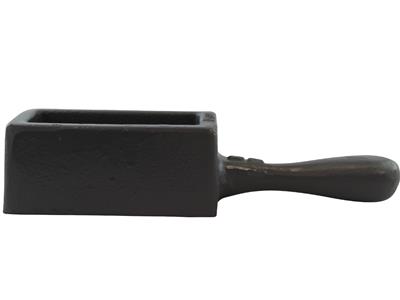 Kokille Mit Griff Für Platten, 90x 35 X 35 Mm, Goldkapazität 1,8 Kg - Standard Bild - 2