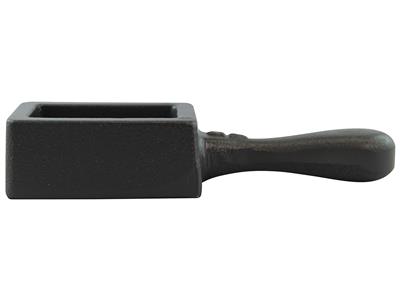 Kokille Mit Griff Für Platten, 70 X35 X 25 Mm, Goldkapazität 1 Kg - Standard Bild - 2