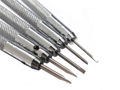 9-teiliger Schraubendrehersatz Auf Ständer - Standard Bild - 3