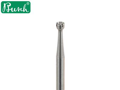 Satz Von 10 Setz-fräsern 4 Schneiden, Nr. 411 Ccc, Von 1,00 Bis 2,30 Mm, Busch - Standard Bild - 2