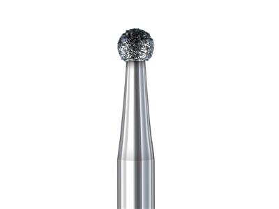 Kugelformiger Diamantfräser Nr. 801, Durchmesser 3,50 Mm, Busch - Standard Bild - 3
