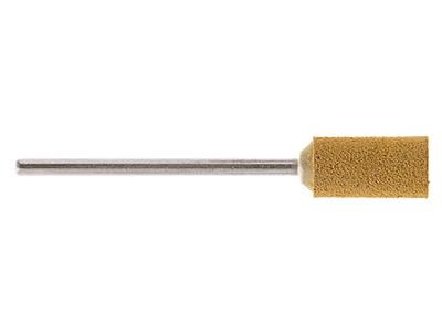 Schleifstift Mit Korund, Elastischer Bindung, Zylinder, Korn 80, 8 X 16 Mm, Nr. 202 Hatho - Standard Bild - 1