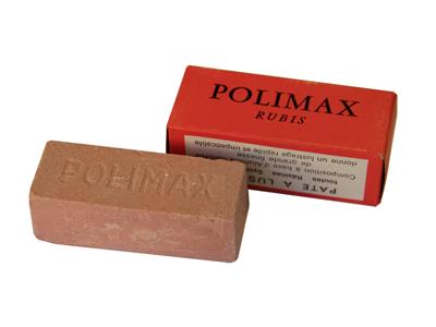 Polimax Rubin Polierpaste, 100 G Brot