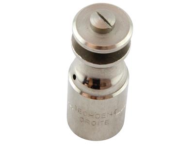 Rechtes Schleifstiftfutter, Durchmesser 6,5 Mm, Nr. 1540 Techdent - Standard Bild - 2