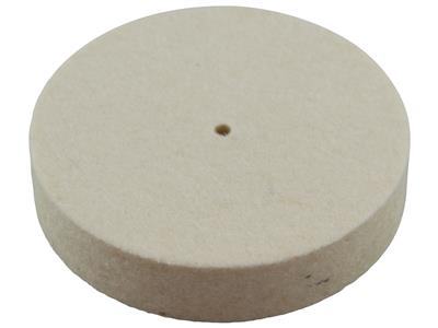 Filzschleifscheibe, Rund, Dichte: Standard, Maße 60 X 13 Mm, Nr. 174,hatho - Standard Bild - 2