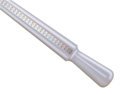 Triboulet Aus Weißem Delrin, 25 Cm,bergeon - Standard Bild - 2