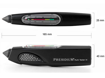 Diamant- Und Moissanit-testermulti-tester, Presidium - Standard Bild - 2
