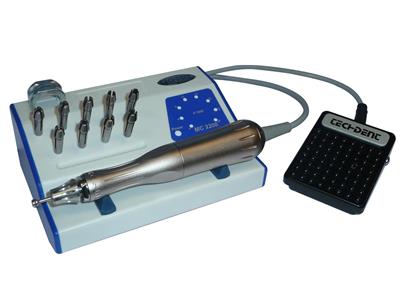 Mikromotor Mit 10 Spannzangen Von 0bis 4 Mm, Mc2200 Techdent - Standard Bild - 1