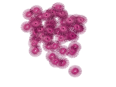 Schleifpad-Rose-Unmontiert,--------Du...